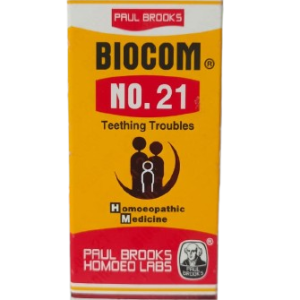 Biocom No. 21 Teething Tablets: Gentle Relief for Your Little One